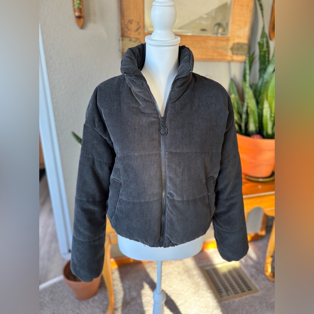 Women's Black Corduroy Jacket